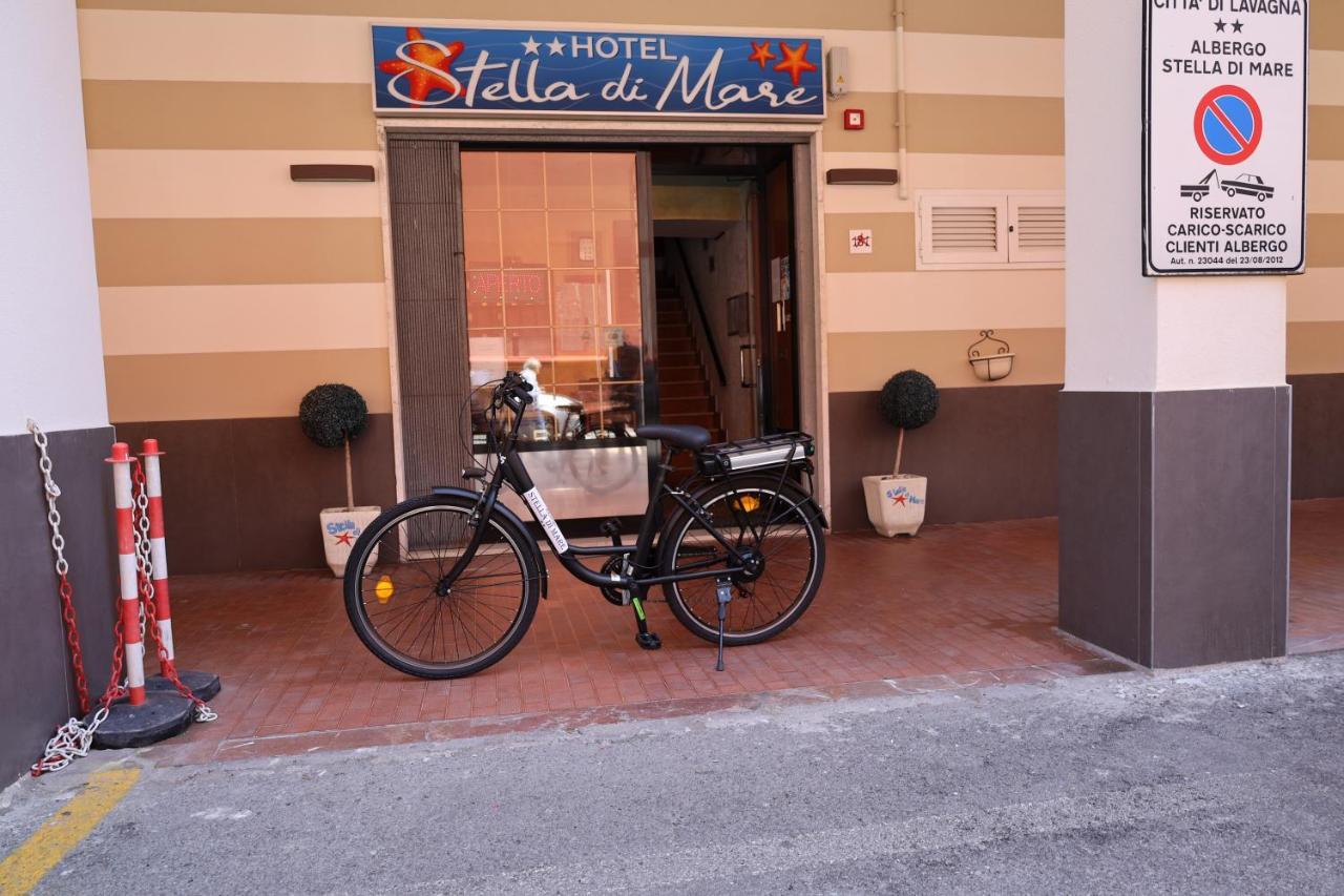 Albergo Stella Di Mare Lavagna Exterior foto